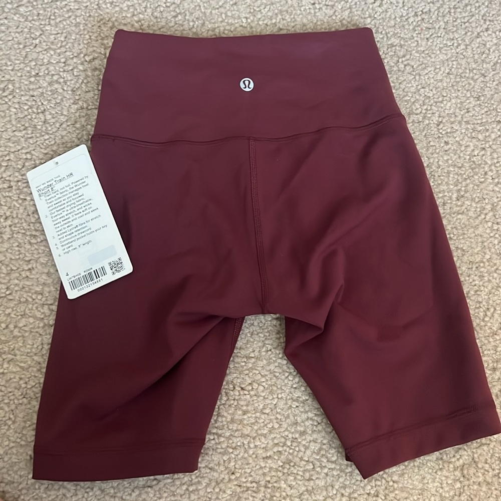 Lululemon wunder train high rise size 4